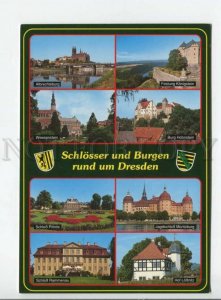 442006 Germany Dresden castles advertising Old postcard