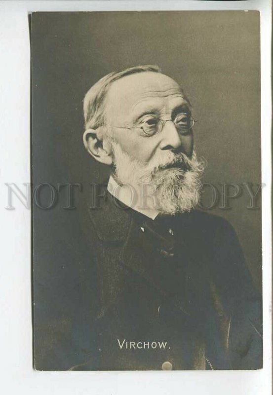 443671 Rudolf VIRCHOW German physician Vintage PHOTO postcard