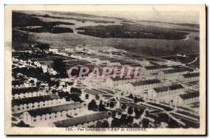 Old Postcard General view of the Camp of Sissonne Army