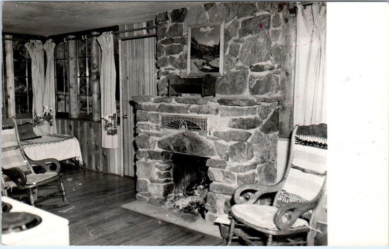 Rppc Idaho Springs Co Colorado Big Spruce Cabins C1950s Roadside