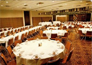 Fargo ND North Dakota BILTMORE MOTOR HOTEL Banquet Room 4X6 Advertising Postcard