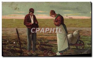 Old Postcard Peasants