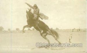 Jack Brownow One Step Rocky Ford Colorado USA Western Rodeo, Cowboy 1911 li...