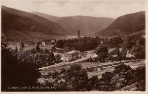 Postcard RPPC Glendalough Co Wicklow Ireland