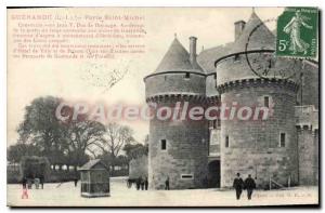 Postcard Old Guerande St. Michael's Gate