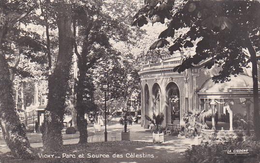 France Vichy Parc de la Source des Celestins 1953 Photo