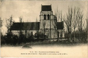 CPA Villeneuve-sur-Verberie - Eglise de Noel-Saint-Martin (1032989)