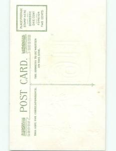 Divided-Back NEW YEAR SCENE Great Postcard W7404