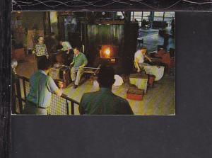 Making Stueben Glass,Corning Glass,Corning,NY Postcard 