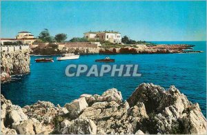 'Postcard Modern Cap d''Antibes Pointe Ilette'