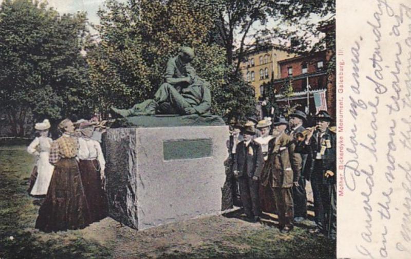 Illinois Galesburg Mother Bickerdyke Monument 1909