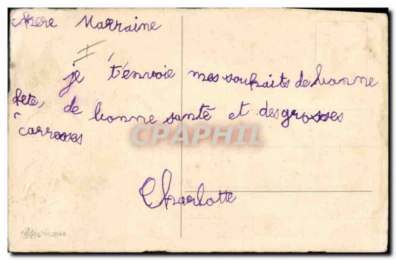 Old Postcard Fantasy Illustrator Child