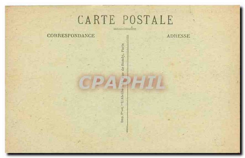 CARTE Postale Old Paris Bois de Boulogne Lake