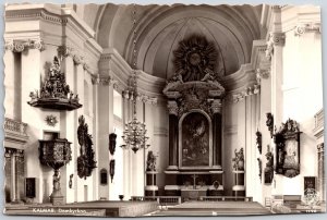 KALMAR - Domkyrkan Sweden Church Interior Altar Cathedral Postcard