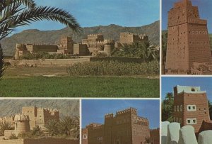 Views Of Najrahn Architecture Saudi Arabia Arabic Postcard