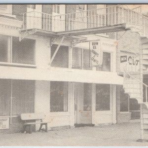 c1960s Traer, IA Iowa Downtown Famed Winding Staircase Photo Print Large PC 3T