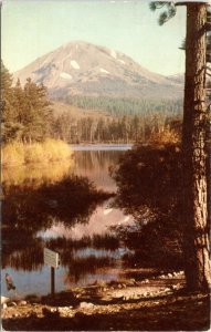 Postcard CA Lassen Volcanic National Park - Mt. Lassen