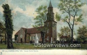 Bruton Parish Church  - Williamsburg, Virginia VA  