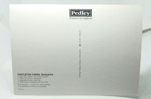 Castleton Caves Blue John Cavern Speedwell Cavern Boat Trip Multi View Postcard