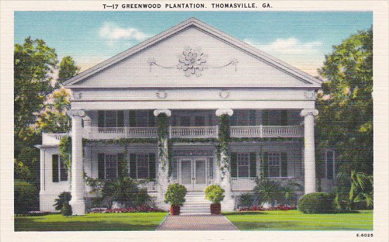 Georgia Thomasville Greenwood Plantation