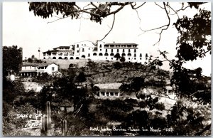 Hotel De La Borda Taxco Gro Mexico Buildings Trees Real Photo RPPC Postcard