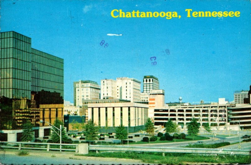 Tennessee Chattanooga Skyline 1976