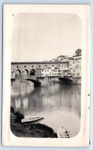 FIRENZE Florence Ponte Vecchio ITALY Postcard