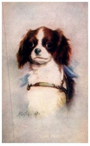 Dog ,named Princess    artist Signed  kenyom-07