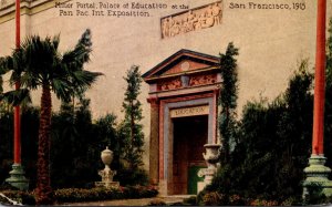 Expos San Francisco 1915 Panama-Pacific International Expo Palace Of Educatio...