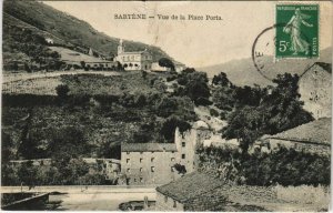 CPA Sartene vue de la Place Porta CORSICA (1078063)