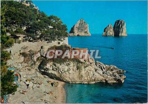 Modern Postcard Capri Marina Piccola