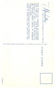 New York City , Hotel Manhattan