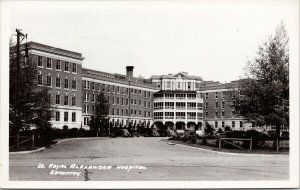 Royal Alexander Hospital Edmonton AB Alberta UNUSED Willson RPPC Postcard F54