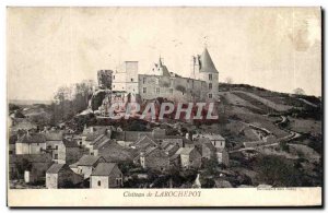 Old Postcard Chateau de la rochepot