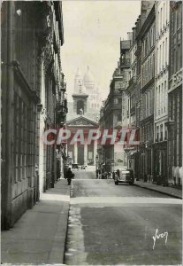 Modern Postcard Paris Strolling Street Laffite