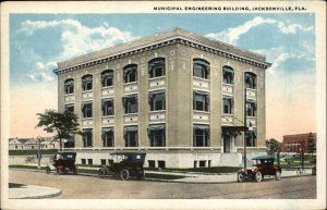 Jacksonville Florida FL Municipal Engineering Building 1910s-30s Postcard