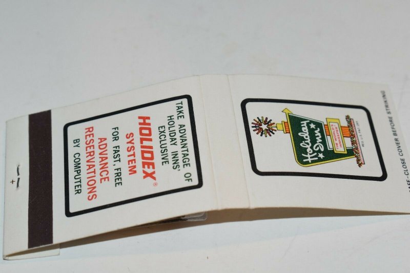 Holiday Inn The World's Innkeeper 20 Strike White Matchbook