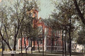 Watertown South Dakota Court House Antique Postcard J59589