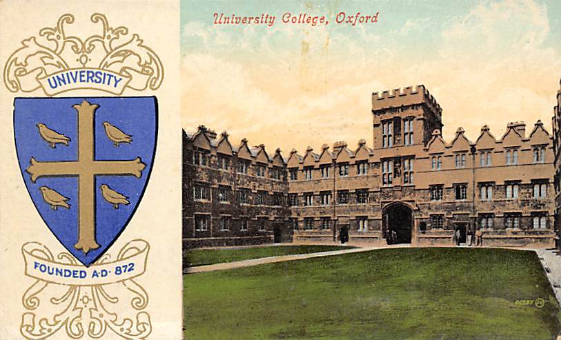 College listing  University of Oxford