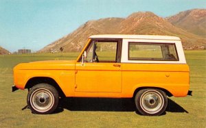 1966 Ford Bronco Wagon Car Advertising Vintage Postcard AA74623