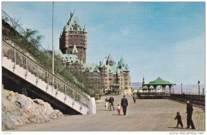 La Terrasse Dufferin, Plains of Abraham, QUEBEC CITY, Quebec, Canada, 40-60´s