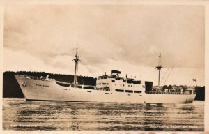 MS Svanesund Stockholms Rederi AB Sven Ship RPPC 08.96