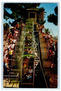 c1950s Royal Gorge Railway Steepest Railway Colorado Advertising Postcard 