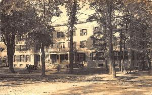 Waterville ME Foss Hall Charles Townsend 1907 RPO Cancel Real Photo Postcard