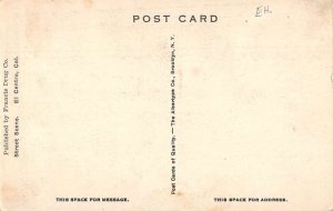 El Centro California Street Scene Shoe Shine Parlor Vintage Postcard AA28526