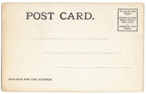 Art Institute, Chicago, unused, undivided back Post Card