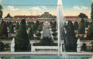 Germany Potsdam Sanssouci castle 1914