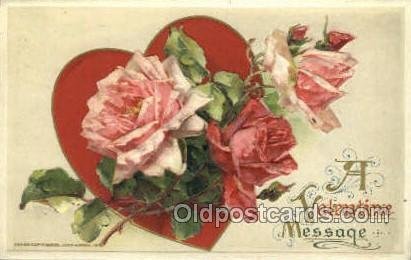 Publisher John Winsch Valentines Day 1913 light wear close to perfect, postal...