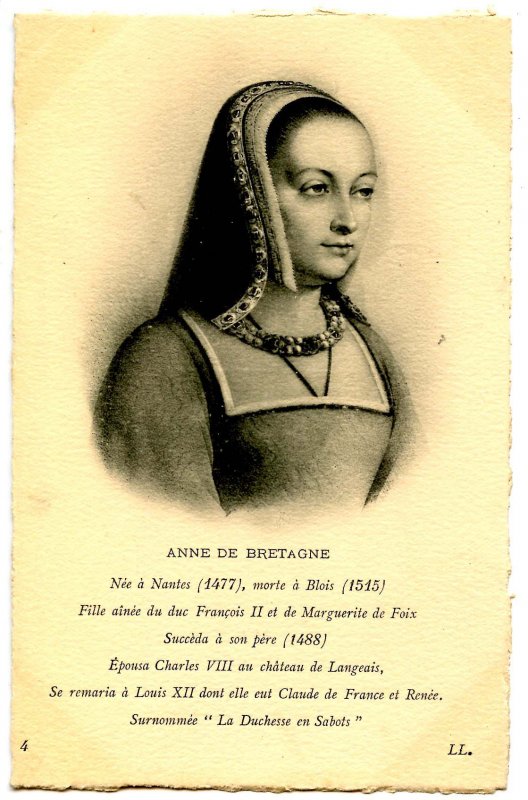 Anne De Bretagne, Duchess of Brittany, France