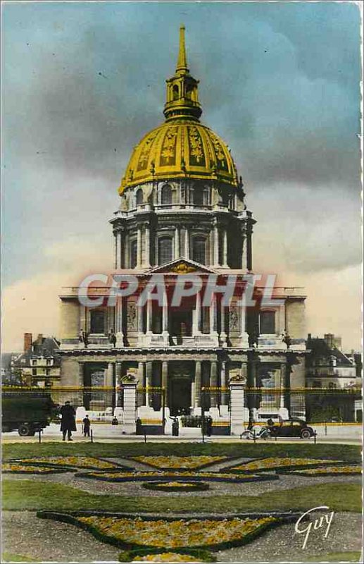 Postcard Modern Marvels Paris and Dome des Invalides